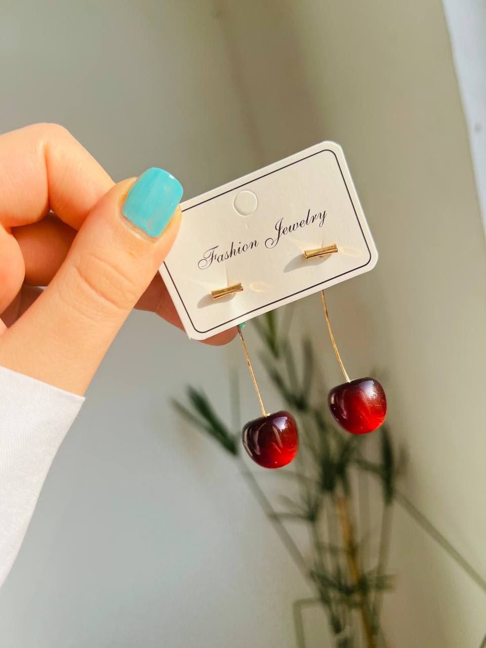 گوشواره گیلاسی دختراته